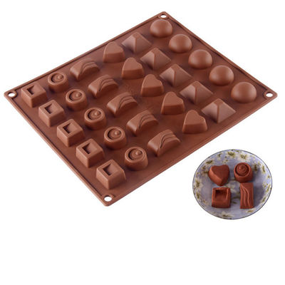 Molde de silicona de múltiples formas perfecto para hacer molde de chocolate y jalea a medida