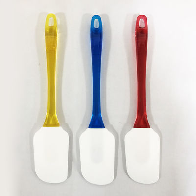 Herramienta de tarta de espátula para raspadora de mantequilla de mezcla de crema de silicona con kit número 1 y logotipo personalizado