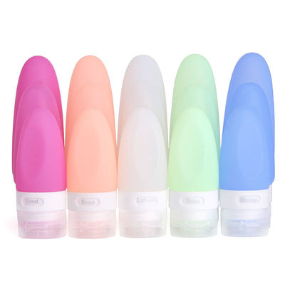 2 oz 60 ml Botella de tamaño inteligente A prueba de fugas de BPA Aprobada para almacenamiento de cosméticos personalizados