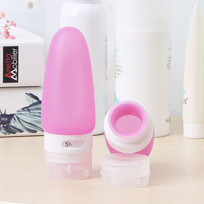 2 oz 60 ml Botella de tamaño inteligente A prueba de fugas de BPA Aprobada para almacenamiento de cosméticos personalizados