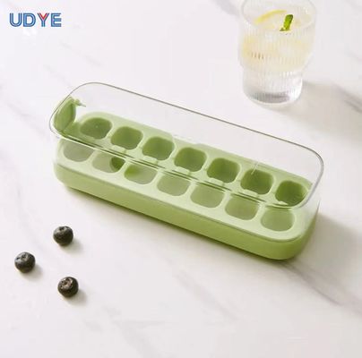 Cubo de hielo con 7 agujeros 14 agujeros y 21 agujeros Presión de caja de hielo Silicona modelo de fabricación de hielo