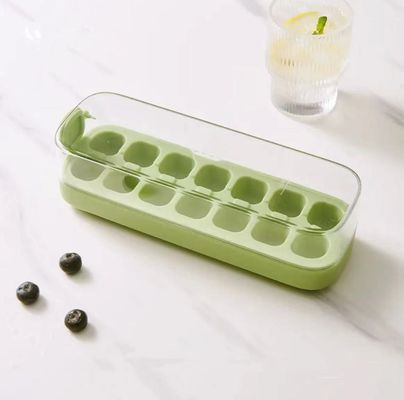 Cubo de hielo con 7 agujeros 14 agujeros y 21 agujeros Presión de caja de hielo Silicona modelo de fabricación de hielo