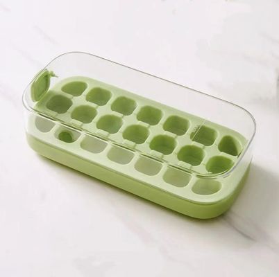 Cubo de hielo con 7 agujeros 14 agujeros y 21 agujeros Presión de caja de hielo Silicona modelo de fabricación de hielo