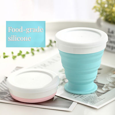 Novel Style Taza de agua plegable al aire libre para deportes y viajes Taza de té de campamento Diseño novedoso