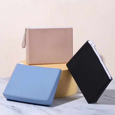 Bolsa de maquillaje de silicona de color personalizado a prueba de agua para cosméticos personalizados y duraderos