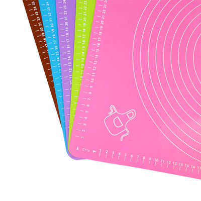 100% de grado alimenticio silicona de masa para hornear en diseño antideslizante multicolor
