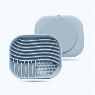 2024 Silicona para mascotas de alimentación lenta BPA Free Licking Mat para perros y gatos Gran vaso de succión
