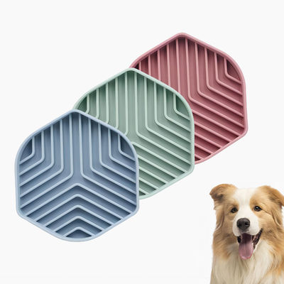Cuenco de alimentación lenta de silicona para mascotas para mascotas