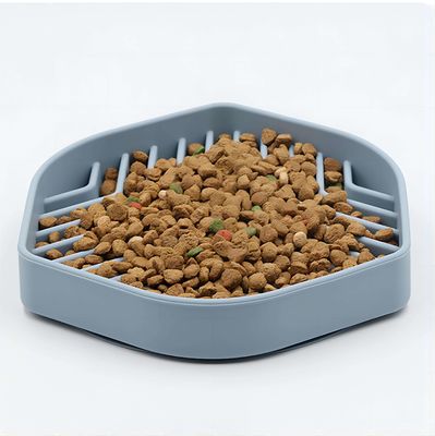 Cuenco de alimentación lenta de silicona para mascotas para mascotas
