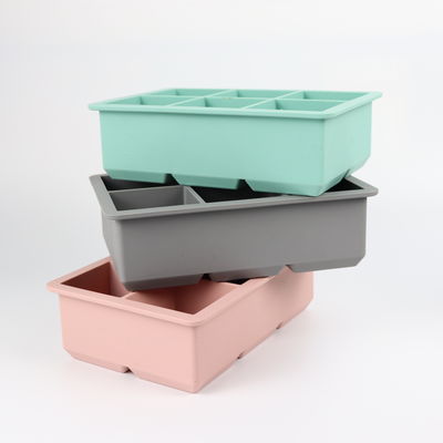 Tableros de cubo de hielo de silicona para hacer bolas de hielo de whisky Material de calidad alimentaria libre de BPA