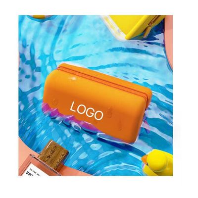 Bolsa cosmética de silicona con logotipo personalizado para joyería y organización cosmética en movimiento