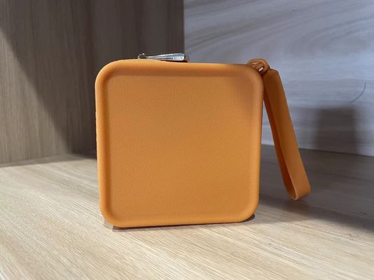 Bolsa de almacenamiento de joyas y maquillaje Bolsa de cosméticos de silicona personalizada para accesorios de niñas