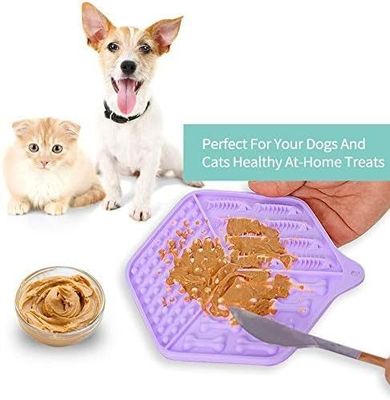 Tipo de artículo Sapatilla de alimentación lenta para mascotas Pad de lamido personalizado para perros y gatos Sapatilla de silicona