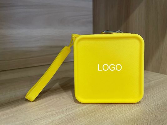 Caja de almacenamiento de joyas personalizada Bolsa de maquillaje de silicona 100% de grado alimenticio para bolsas de chicas