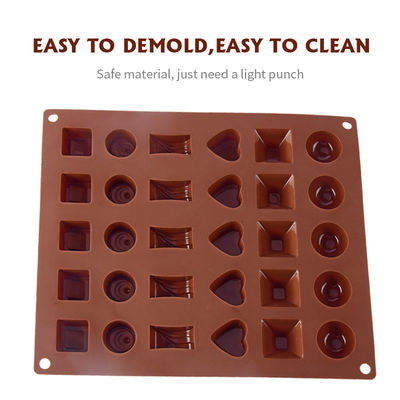 Molde de silicona de múltiples formas perfecto para hacer molde de chocolate y jalea a medida