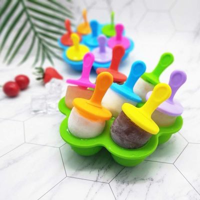 145g Reutilizable Silicone Ice Pop Maker con Top Stick Venta de BPA libre de Popsicle Molde