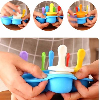 145g Reutilizable Silicone Ice Pop Maker con Top Stick Venta de BPA libre de Popsicle Molde
