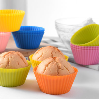 Molde de rosquilla de silicona ideal para hornear y almacenado en varias formas