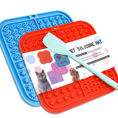 Pad de limpieza de silicona para perros para mascotas con alimentación lenta No se aplica voltaje