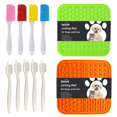 Pad de limpieza de silicona para perros para mascotas con alimentación lenta No se aplica voltaje
