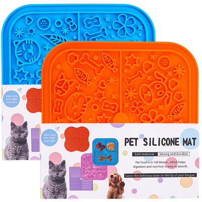 Pad de limpieza de silicona para perros para mascotas con alimentación lenta No se aplica voltaje