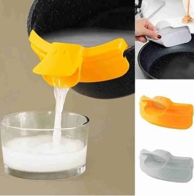 Fisterra de boca redonda con deflector de silicona anti derrame