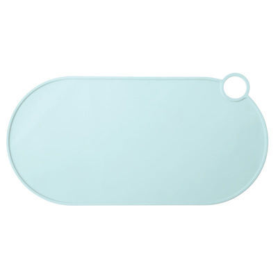 Diseño moderno placemat de silicona redondo de vieira para mesa de comedor de niños OEM / ODM bienvenido