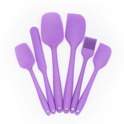 Cuchara de silicona de nylon y espátula para hornear a alta temperatura en la cocina