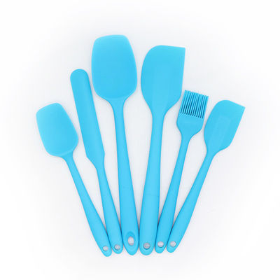 Cuchara de silicona de nylon y espátula para hornear a alta temperatura en la cocina