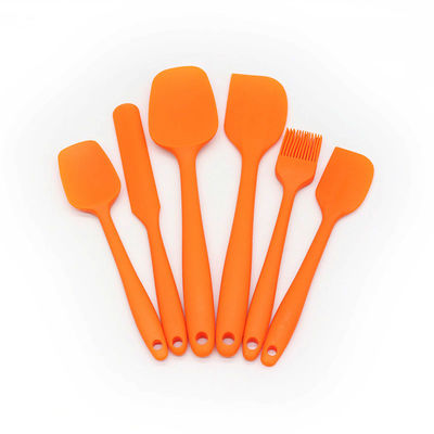 Cuchara de silicona de nylon y espátula para hornear a alta temperatura en la cocina