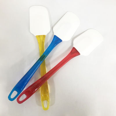 Herramienta de tarta de espátula para raspadora de mantequilla de mezcla de crema de silicona con kit número 1 y logotipo personalizado