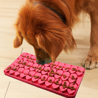 Silicona de alimentación lenta Snuffle Mat Primera muestra para la resistencia a la temperatura libre -40 a 250