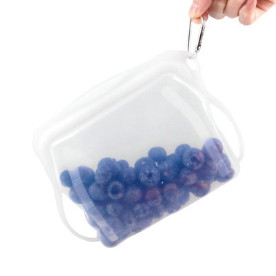 Bolsa de silicona para cocinar de grado alimenticio para almacenamiento resistente al agua y reutilizable 1 mm de espesor